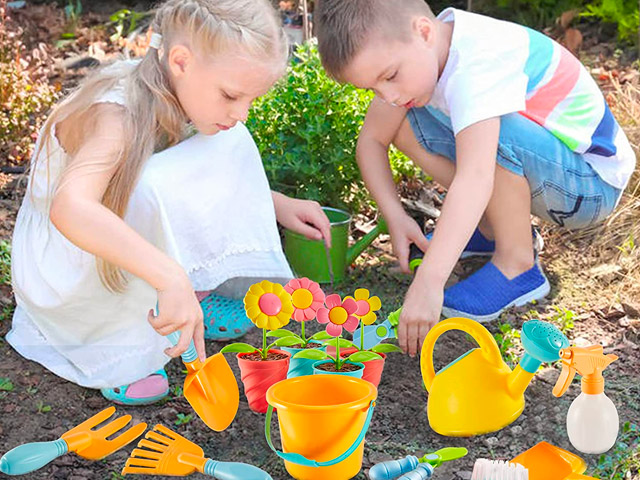 Herramientas de jardín para niños